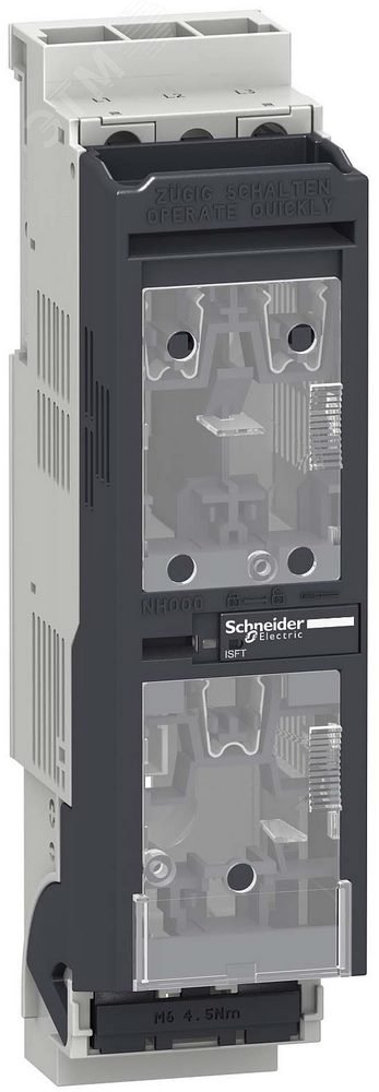 Выключатель-разъединитель с предохранителем ISFT100N/DIN(000) 3П LV480750 Schneider Electric - превью 4