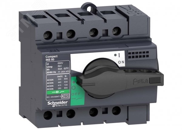 Выключатель-разъединитель INS40 4п 28901 Schneider Electric - превью 5