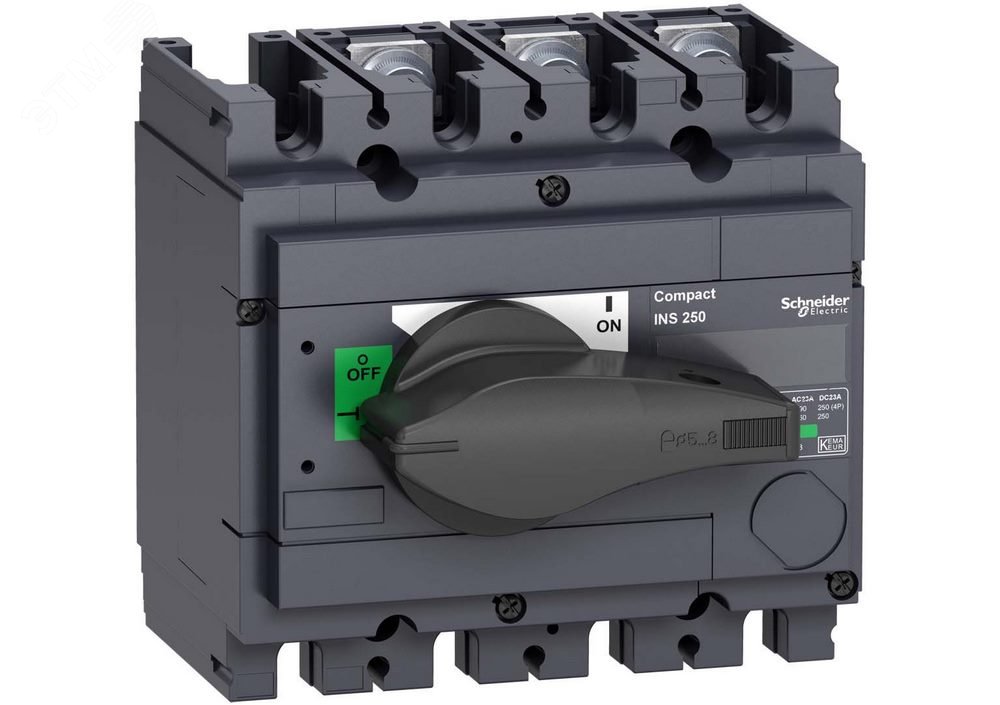 Выключатель-разъединитель INS250 160а 3п 31104 Schneider Electric - превью 7