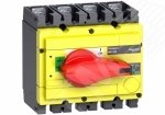 Выключатель-разъединитель INS250 4п красная рукоятка/желтая панель 31127 Schneider Electric - превью 7