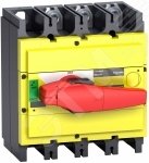 Выключатель-разъединитель INS630 3п красная рукоятка/желтая панель 31134 Schneider Electric - превью 6