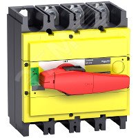 Выключатель-разъединитель INS630 3п красная рукоятка/желтая панель 31134 Schneider Electric - превью 8