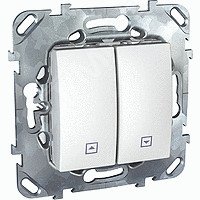UNICA Выключатель для жалюзи белый MGU5.208.18ZD Schneider Electric - превью 5