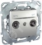 UNICA Розетка телевизионная R-TV/SAT в рамку MGU5.454.30ZD Schneider Electric - превью 7