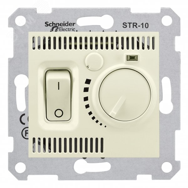 Sedna Термостат комнатный бежевый SDN6000147 Schneider Electric - превью 3
