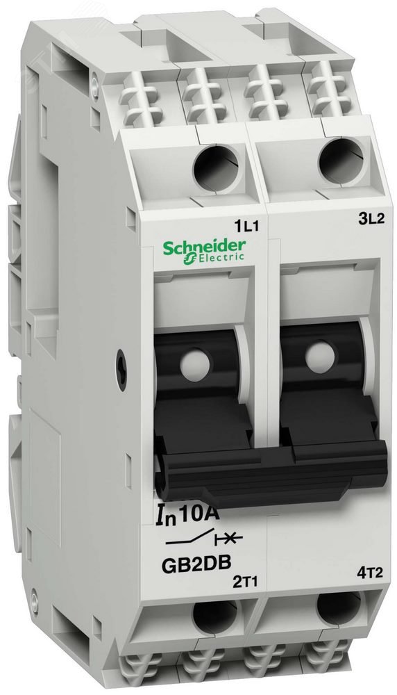 Выключатель автоматический для защиты электродвигателей 1A 2п GB2DB06 Schneider Electric - превью 4