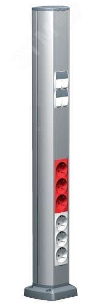 OptiLine45 Мини-колонна односторонняя 700мм алюминий ISM20200 Schneider Electric - превью 2