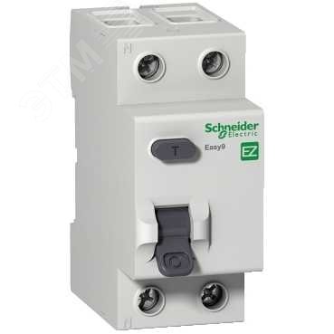 Выключатель дифференциального тока (УЗО) 2п 25А 10мА AC EASY 9 EZ9R14225 Schneider Electric - превью 12