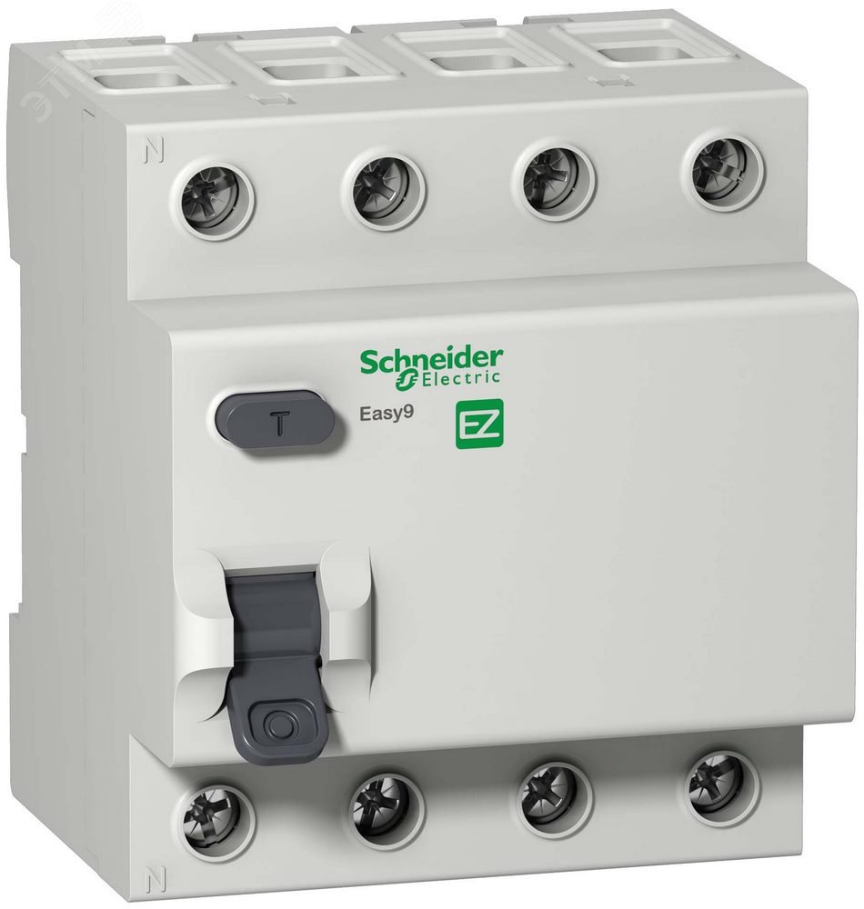 Выключатель дифференциального тока (УЗО) 4п 25А 30мА AC EASY 9 EZ9R34425 Schneider Electric - превью 8