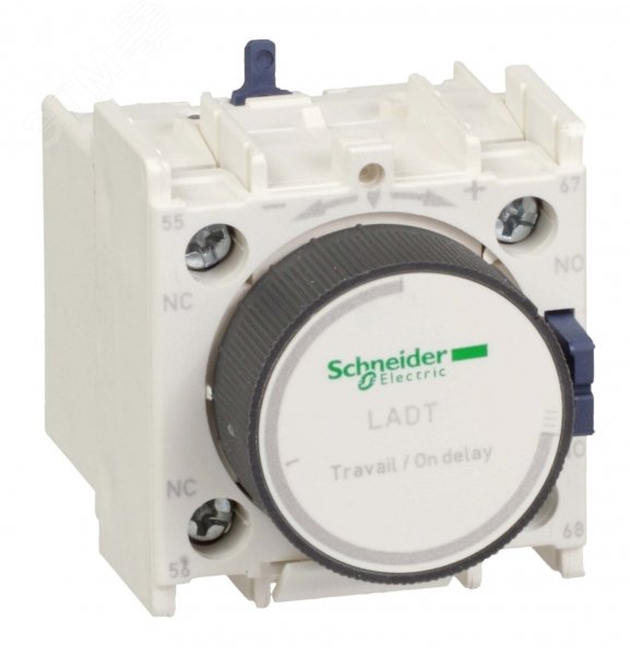 Блок дополнительных контактов с задержкой времени 0.1…30С LC1-D LADR2 Schneider Electric - превью 2