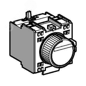 Блок контактный дополнительный с выдержкой времени 0.1…3С LADT03 Schneider Electric - превью 4