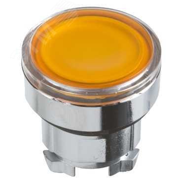 Головка кнопки с подсветкой желтая ZB4BW353 Schneider Electric - превью 6