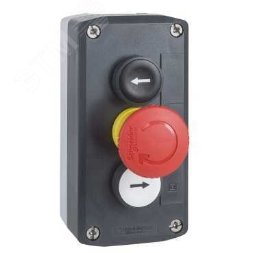 Пост кнопочный 3 кнопки с возвратом XALD328 Schneider Electric - превью 6