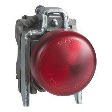 Светосигнальная арматура под BA9s красная XB4BV64 Schneider Electric - превью 5