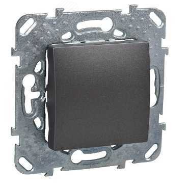 UNICAtop Переключатель одноклавишный коридорный в рамку черный MGU5.205.12ZD Schneider Electric - превью 9