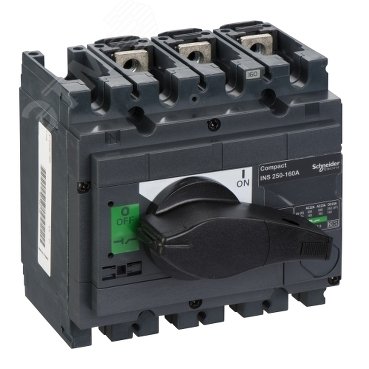 Выключатель-разъединитель INS250 160а 3п 31104 Schneider Electric - превью 6