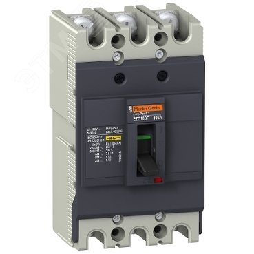Выключатель автоматический EZC100 10кA/400В 3П/3T 16 A EZC100F3016 Schneider Electric - превью 3