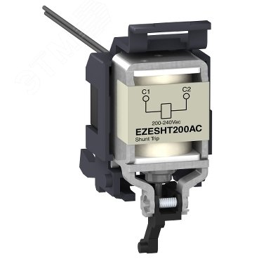 Расцепитель независимый 240В AC для выключателя автоматического EZESHT200AC Schneider Electric - превью 4