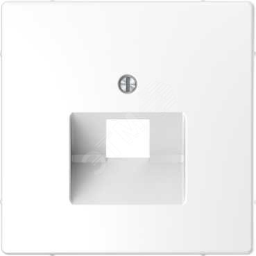 Изображение товара Центральная накладка для розетки RJ45 Schneider Electric D-Life белая