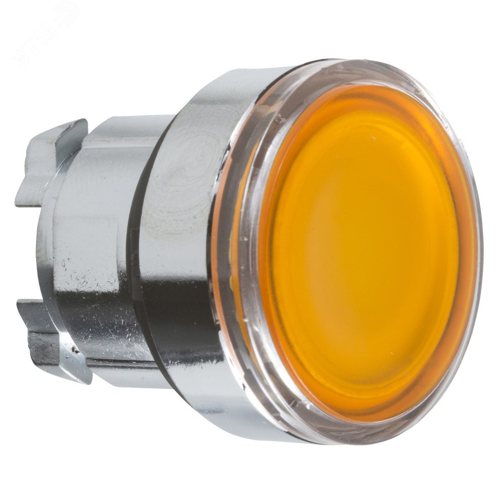 Головка кнопки с подсветкой желтая ZB4BW353 Schneider Electric - превью 3