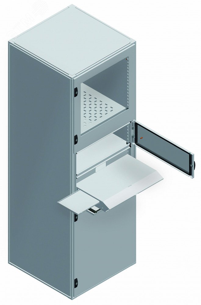 Шкаф SF для установки ПК 1800х600х600мм NSYSF18660PC Schneider Electric - превью 5