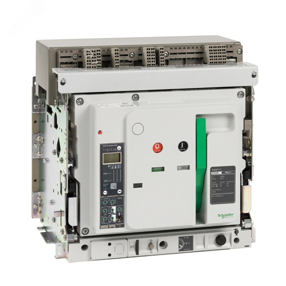 Купить AB EVS 1250A 65KA 3P ЭЛ.УПР.ВЫКАТ. TS2.0 артикул EVS12H3NW20  Schneider Electric | Интернет-магазин ЭТМ iPRO