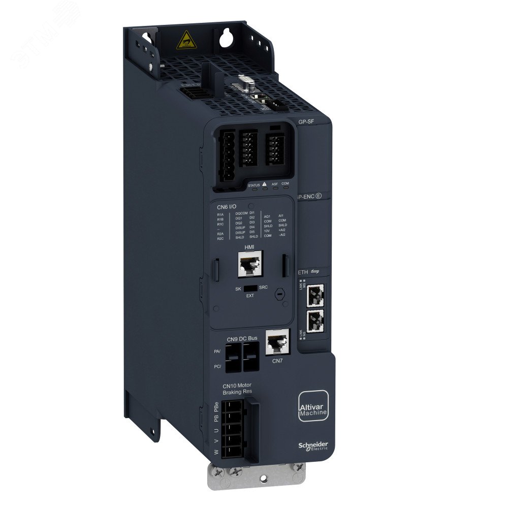 Преобразователь частоты ATV340 0.75 кВт 480В 3ф Ethernet ATV340U07N4E Schneider Electric - превью 3