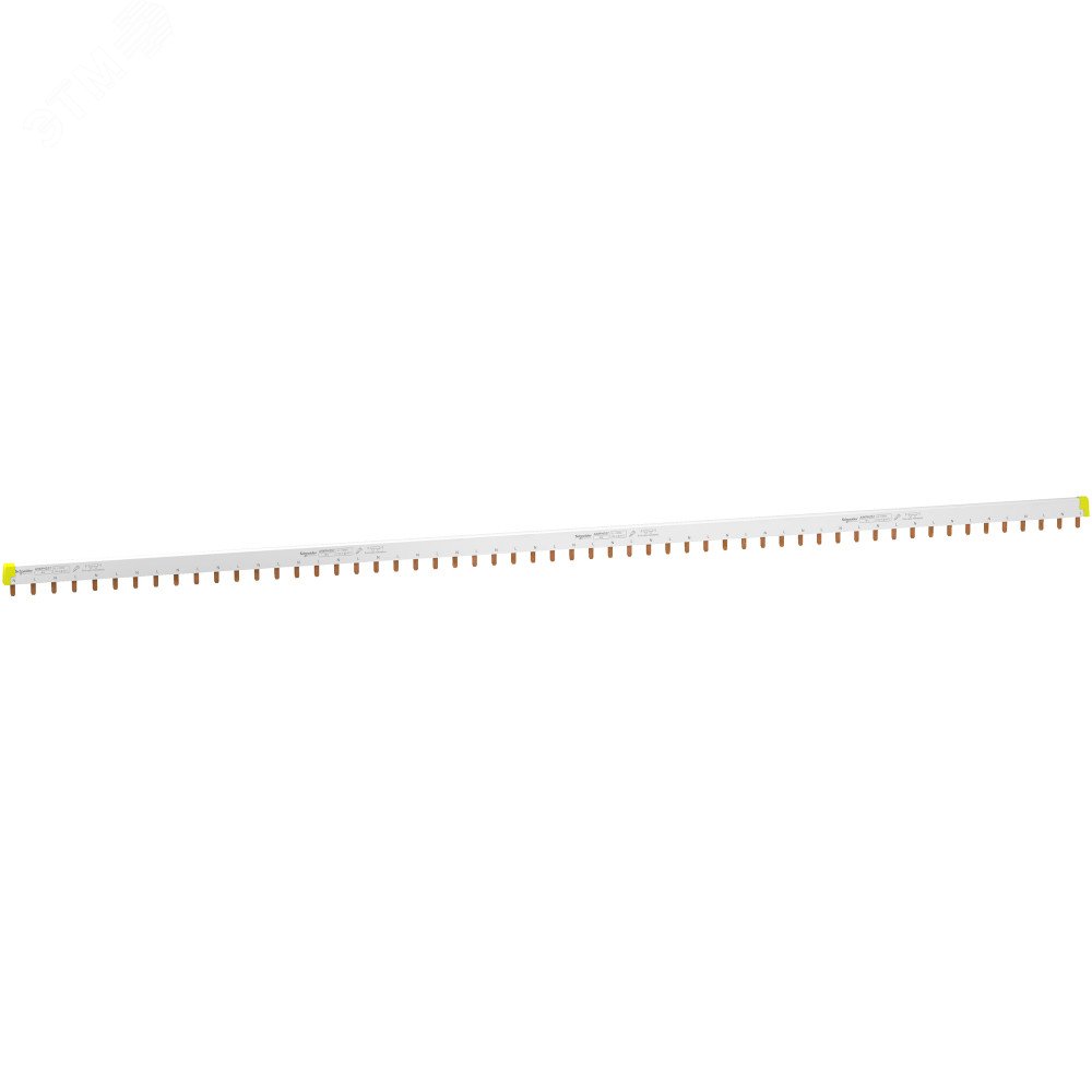 Шинка гребенчатая 2П (L1L2:) 57 модулей 18мм 100А разрезаемая артикул ...