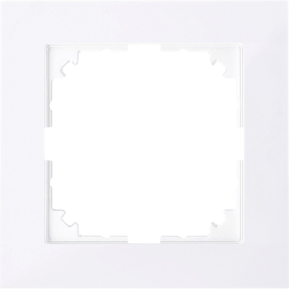 M-Pure Рамка 1 пост бриллиантовый белый MTN4010-3625 Schneider Electric - превью 4