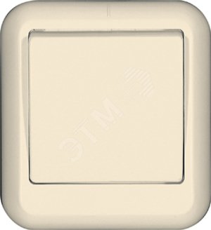 ПРИМА Выключатель одноклавишный наружный бежевый индивидуальная упаковка A16-051-SI Schneider Electric