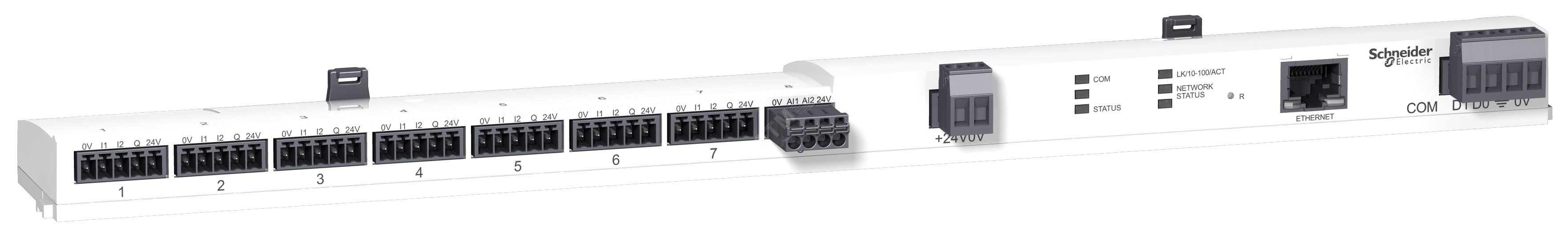 Интерфейс связи Acti 9 Smartlink (+разъем Modbus, п A9XMSB11 Schneider Electric - превью 2
