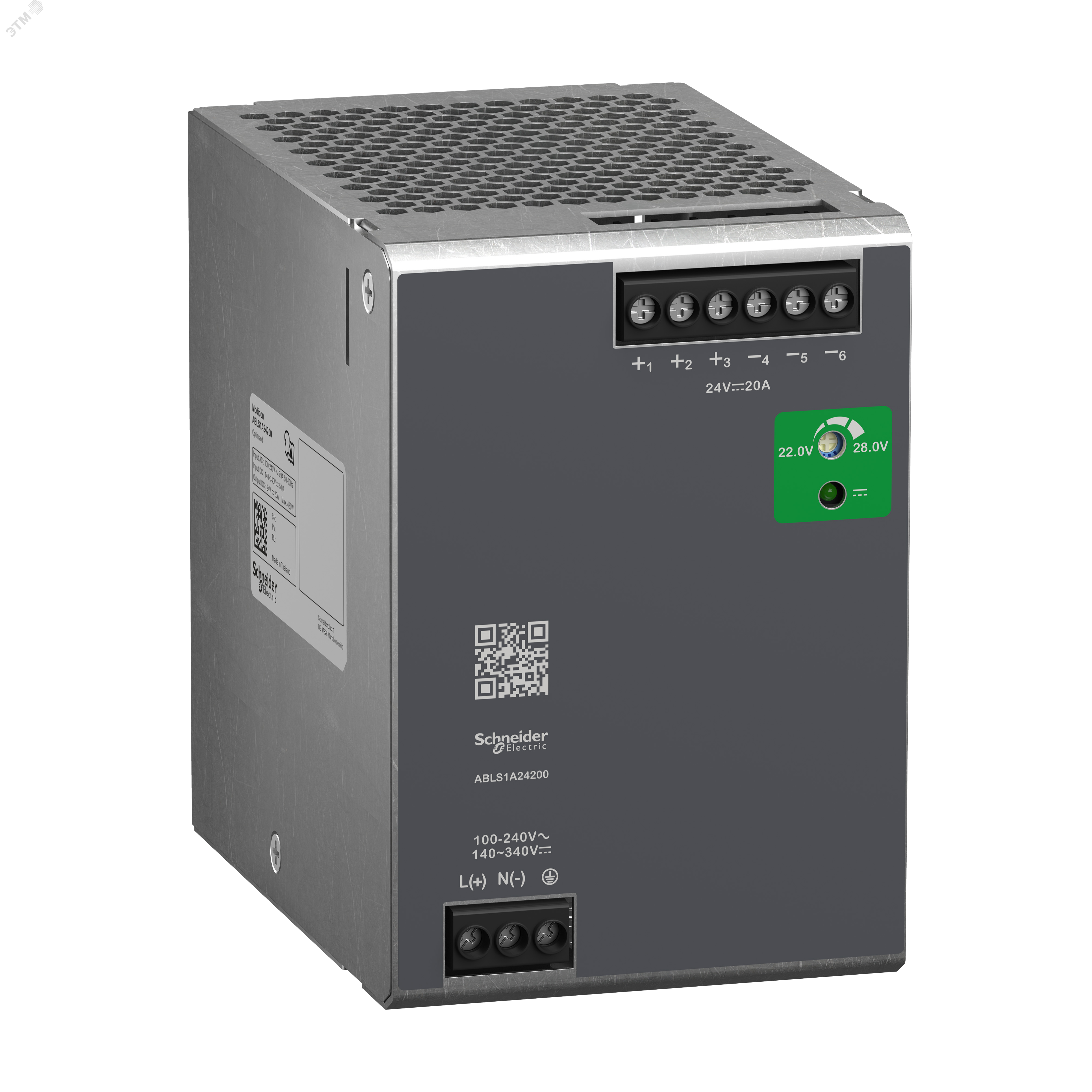 ABL MODICON оптимальный блок питания 24В, 480Вт ABLS1A24200 Schneider Electric - превью