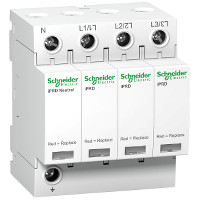 Ограничитель перенапряжений импульсный Т2 iPRD 40 40кА 350В 3П+N A9L40600 Schneider Electric - превью 4