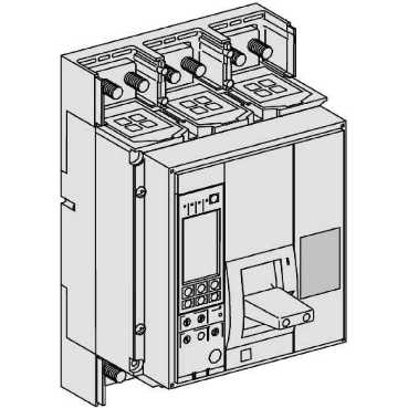 Выключатель NS1000 L 4p + MicroLogic 5.0 в сборе 33563 Schneider Electric - превью 3