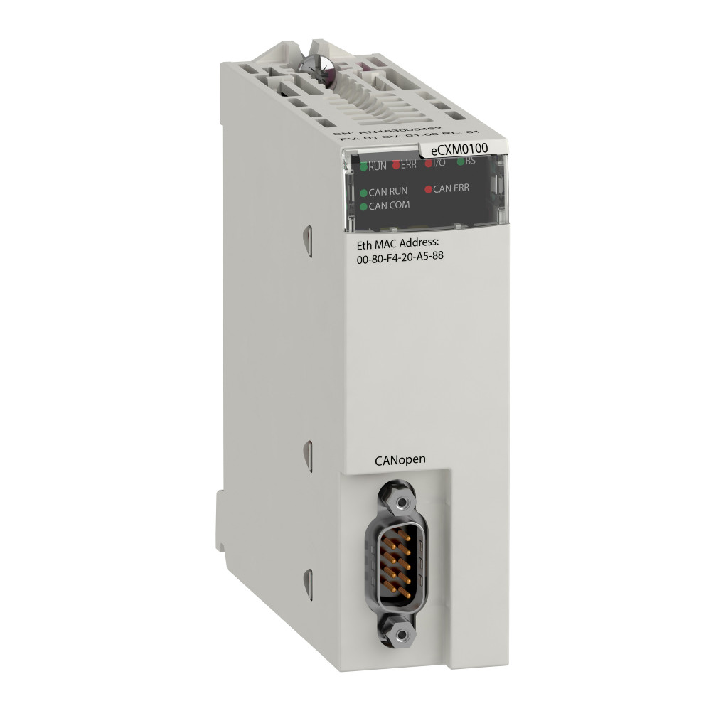 Модуль связи CANopen X80 Master защищенного исполнения BMECXM0100H Schneider Electric - превью 2