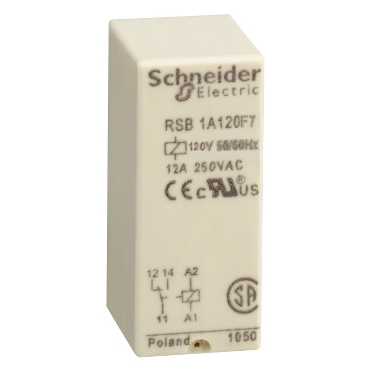 Реле 1CO 120В AC RSB1A120F7 Schneider Electric - превью 5