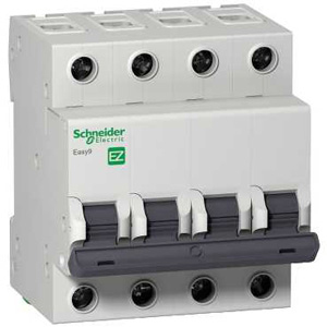 Выключатель автоматический четырехполюсный 25А C Easy9 4.5кА EZ9F34425 Schneider Electric - превью 7