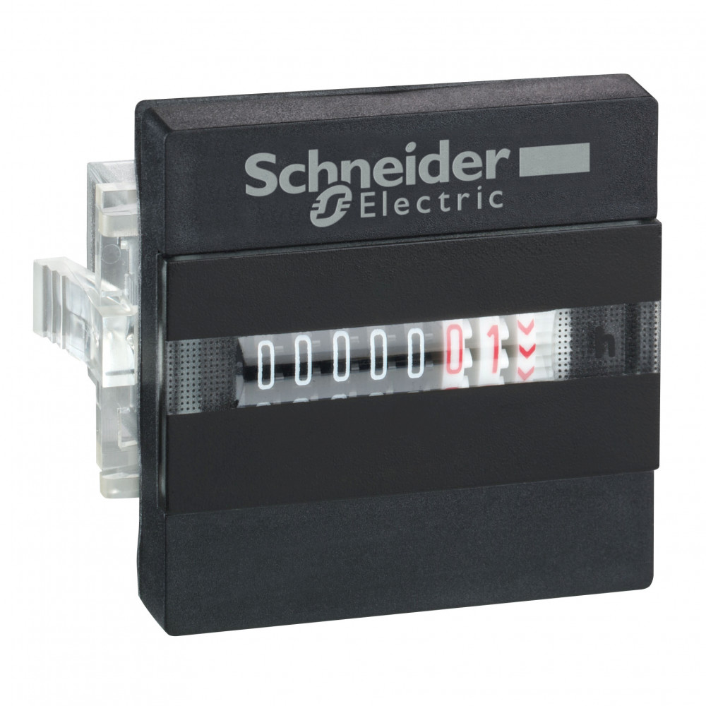 Счетчик моточасов механический 7 цифр 230В (таймер суммирующий) XBKH70000002M Schneider Electric - превью 3