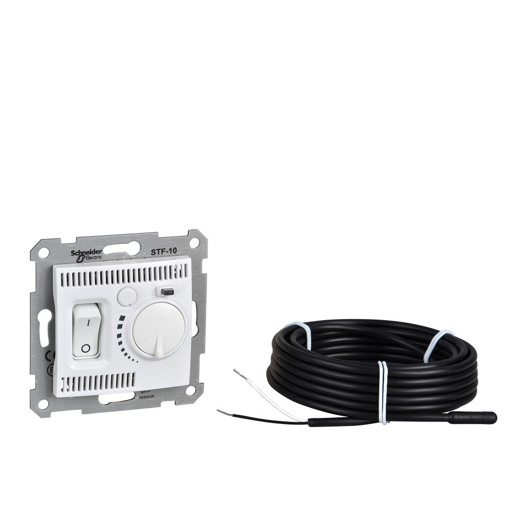 Sedna Термостат для теплых полов белый SDN6000321 Schneider Electric - превью 3