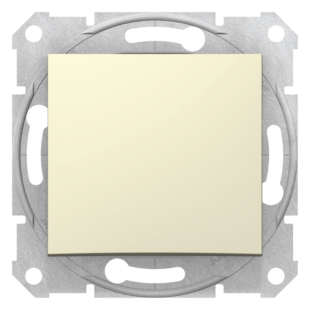 Sedna Переключатель одноклавишный проходной в рамку бежевый схема 7 SDN0500147 Schneider Electric - превью 4