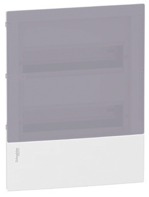 Щит распределительный встраиваемый ЩРв-П-24 IP40 пластиковый белая дверь Mini Pragma NEW MIP22212 Schneider Electric - превью 2