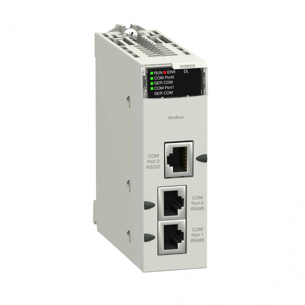 Коммутационный модуль 2 порта rs485/232, защищенный BMXNOM0200HRU Schneider Electric - превью 2