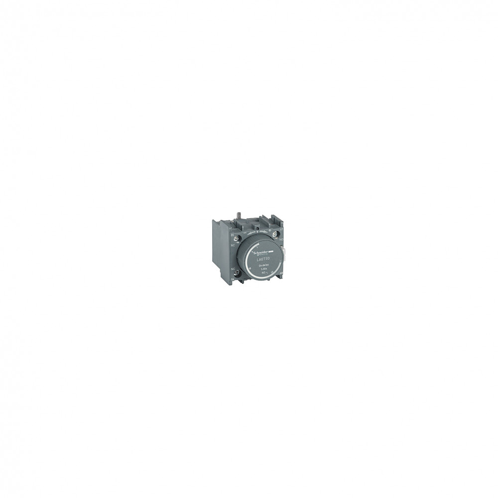 Блок контактный дополнительный с выдержкой на включение 0.1-30C LAETSD Schneider Electric - превью 4