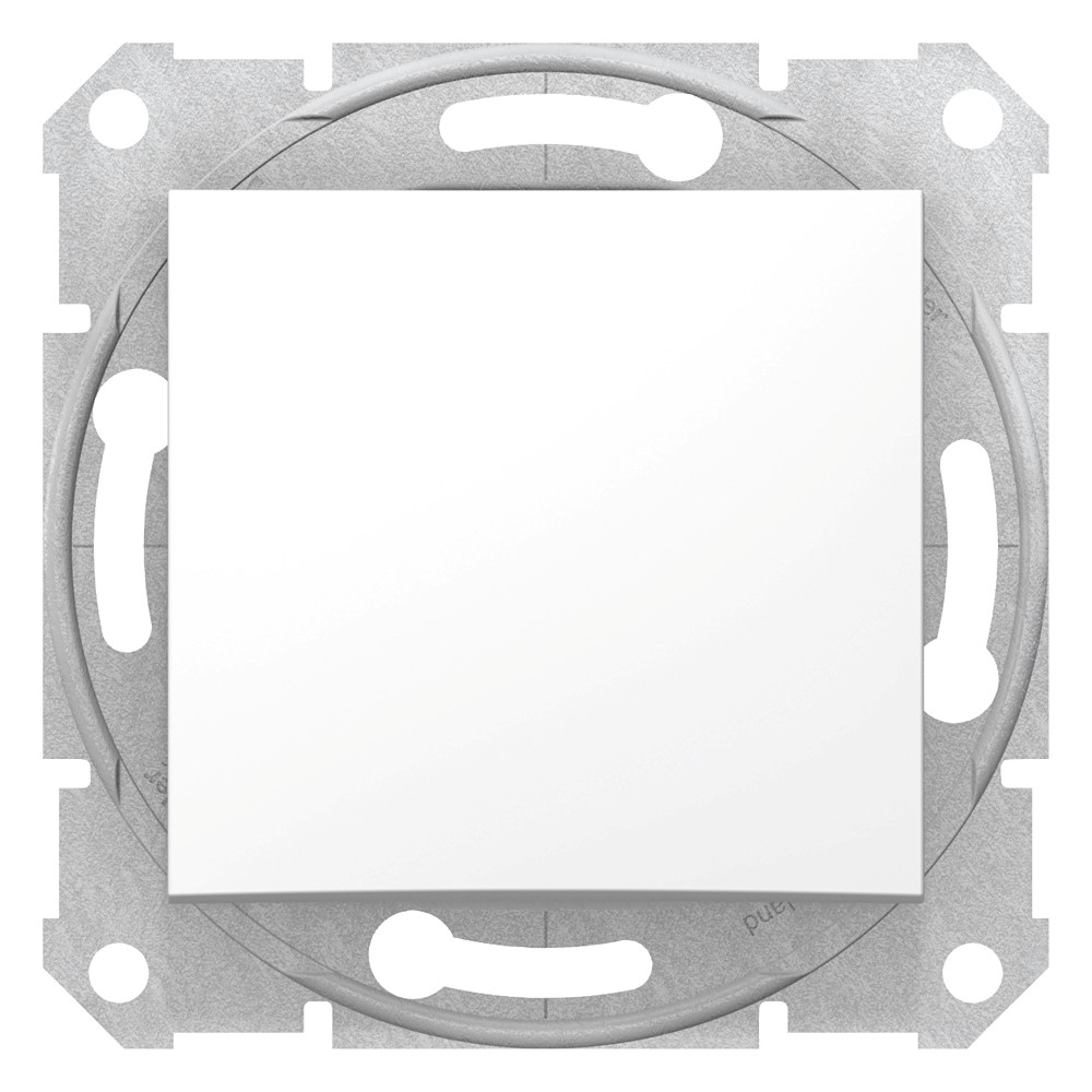 Выключатель одноклавишный, в рамку, белый кнопочный SDN0700121 Schneider Electric - превью 3