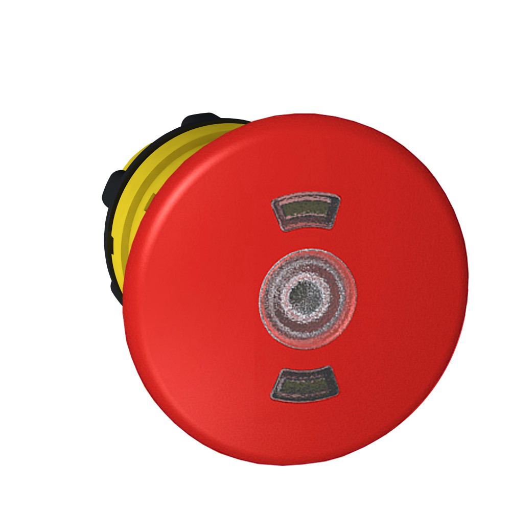 Головка кнопки аварийного останова с световым индикатором состояния 'тяни-толкай' ZB5AT8643M Schneider Electric - превью 3
