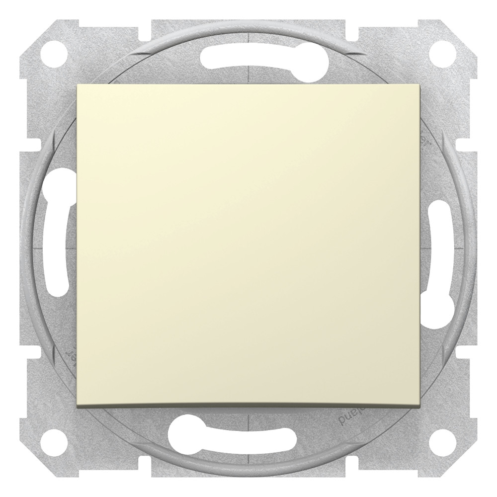 Sedna Переключатель одноклавишный в рамку бежевый схема 6 SDN0400147 Schneider Electric - превью 5