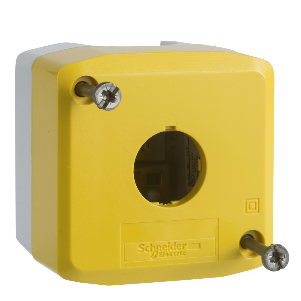 Пост кнопочный 1 кнопка желтый XALK01 Schneider Electric - превью 3