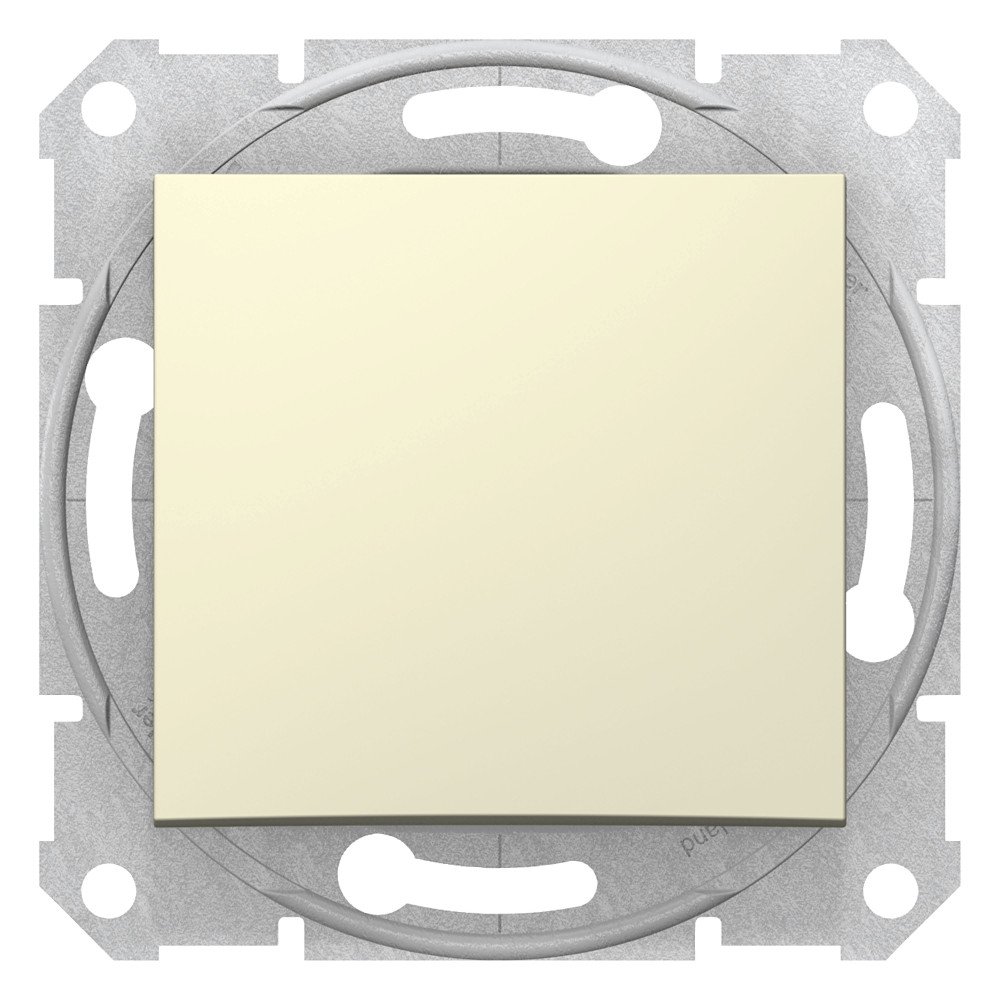 Выключатель одноклавишный, в рамку, бежевый SDN0700147 Schneider Electric - превью 3