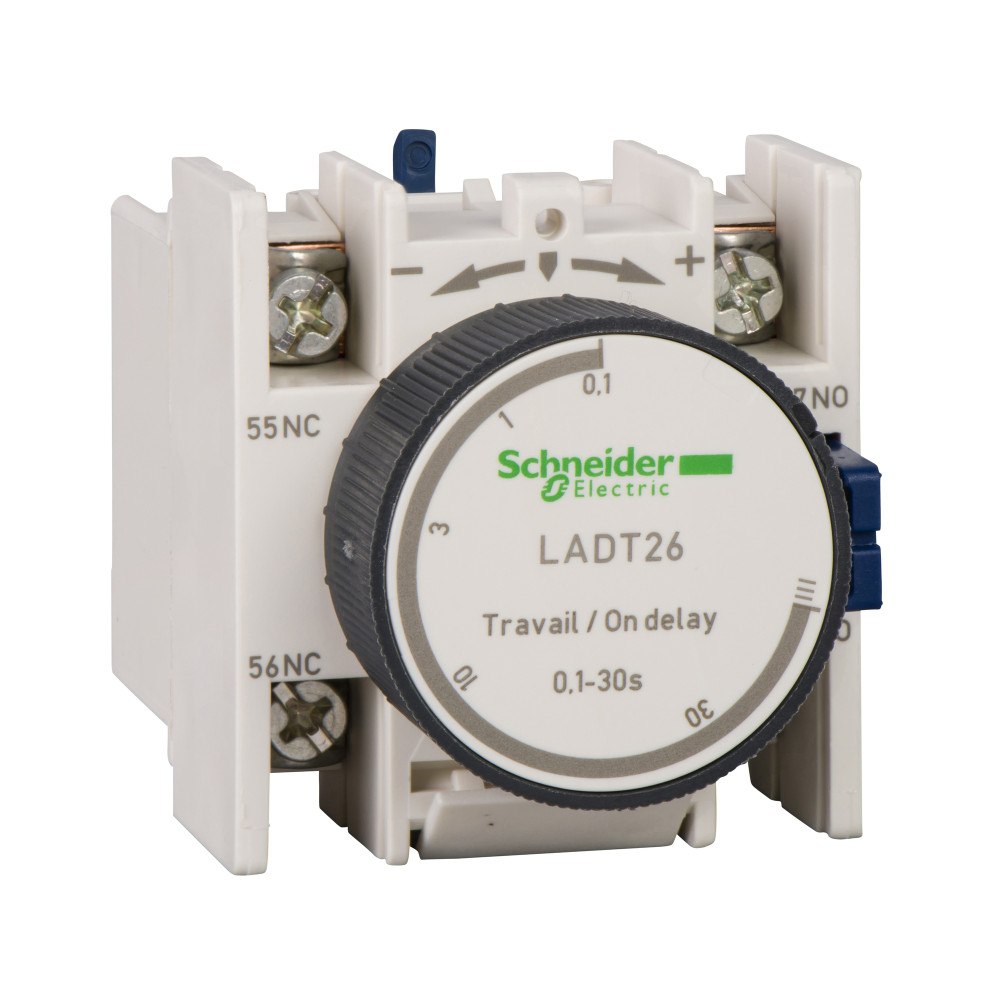 Блок контактный дополнительный с выдержкой времени LADT26 Schneider Electric - превью 2