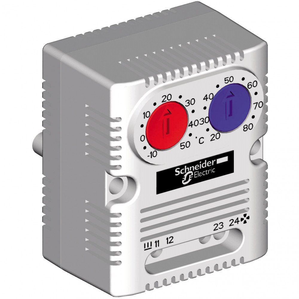 Термостат с двумя регулируемыми уставками NSYCCOTHD Schneider Electric - превью 4